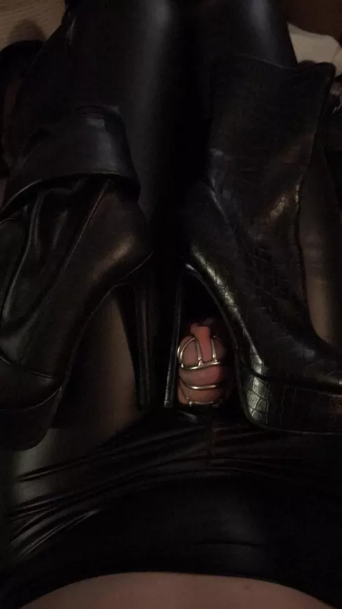 Any idea why my gf won’t wear these for me…? 😳 by creamboots