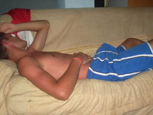 Any ideas on what this cute guy is dreaming about? (x-post from r/bulges) posted by JamesFromAccounting