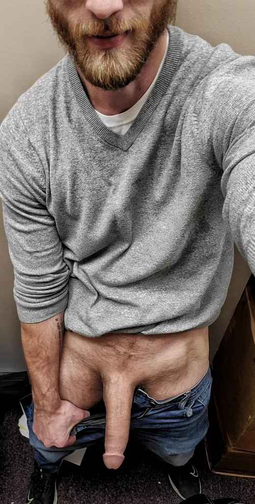 Any ladies appreciate a risky work pic? by bangoskank1991