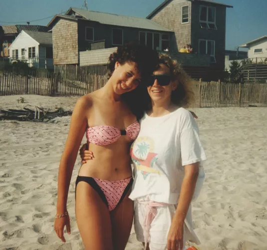 Any love for vintage bikinis? Me on the left, 1989, Cape Cod by RunawayWhirligigs