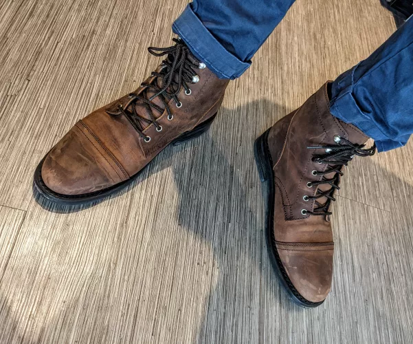 Any Thursday fans here ? I always go small , painful at first , but fit like a glove once they break in. by __ShaDynasty___