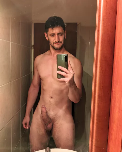 Any upward curve lovers here? by Exhibitionistbigguy