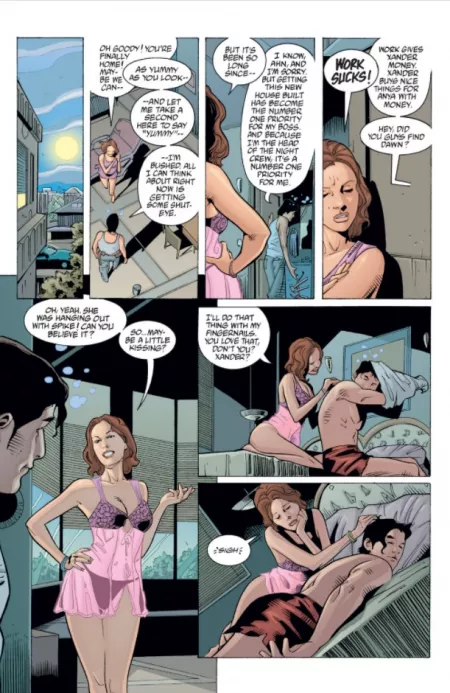 Anya's Lingerie [Buffy the Vampire Slayer (1998) #37] by lordhater1