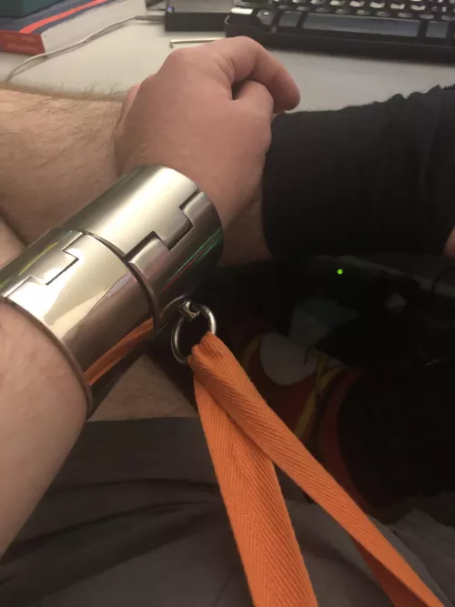 Anybody want to be the one to lock me up in more metal and have their way with me? by AzureShinobii