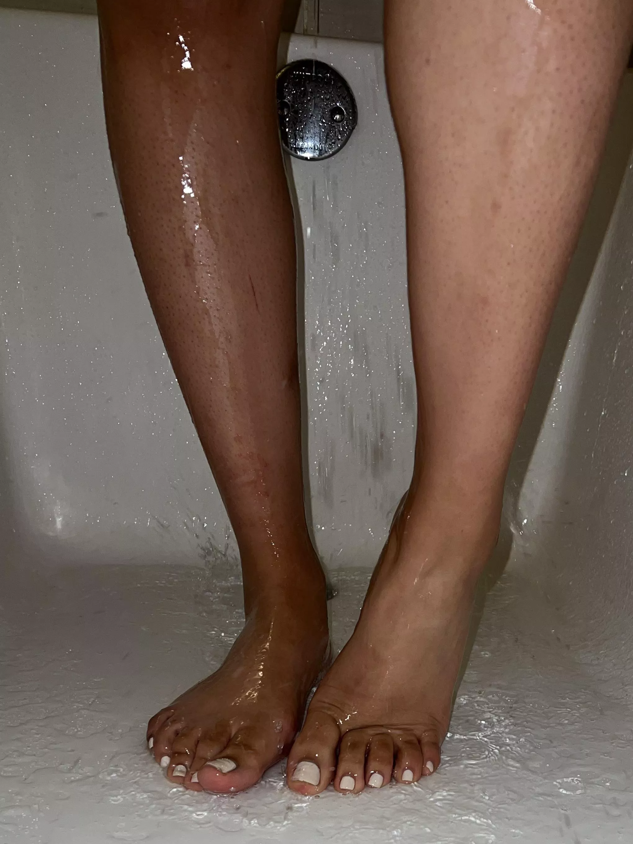 Anyone a fan of my gf’s shower toes? posted by thatonlyoneguy