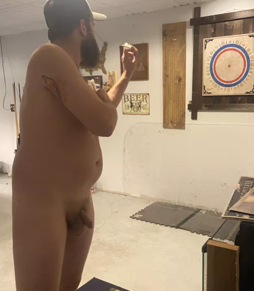 Anyone brave enough to throw darts with me nude? by cajunbro20