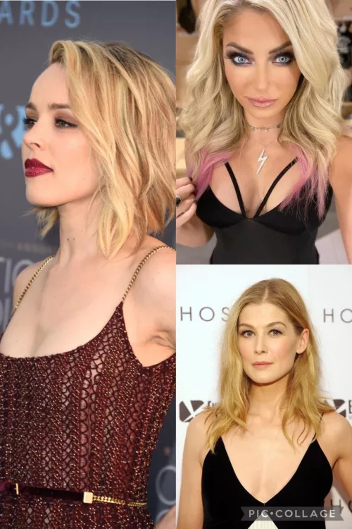 Anyone down to control me as Rachel McAdams, Alexa Bliss or Rosamund Pike? by GGMU_Pogba