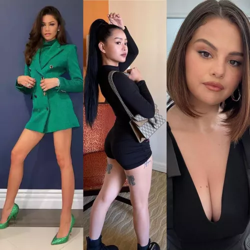 Anyone down to RP as Zendaya, Bella or Selena tonight? by StrokeAndNut