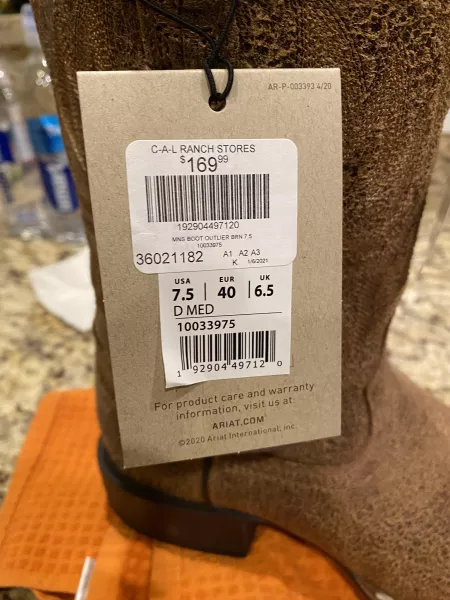 Anyone know anything about Ariat Exclusives ? — can’t find this Outlier brand on Ariat website. Seems to be an in-store exclusive. Should I be concerned they are counterfeit ? Store is Authorized to sell Ariat by sk323i