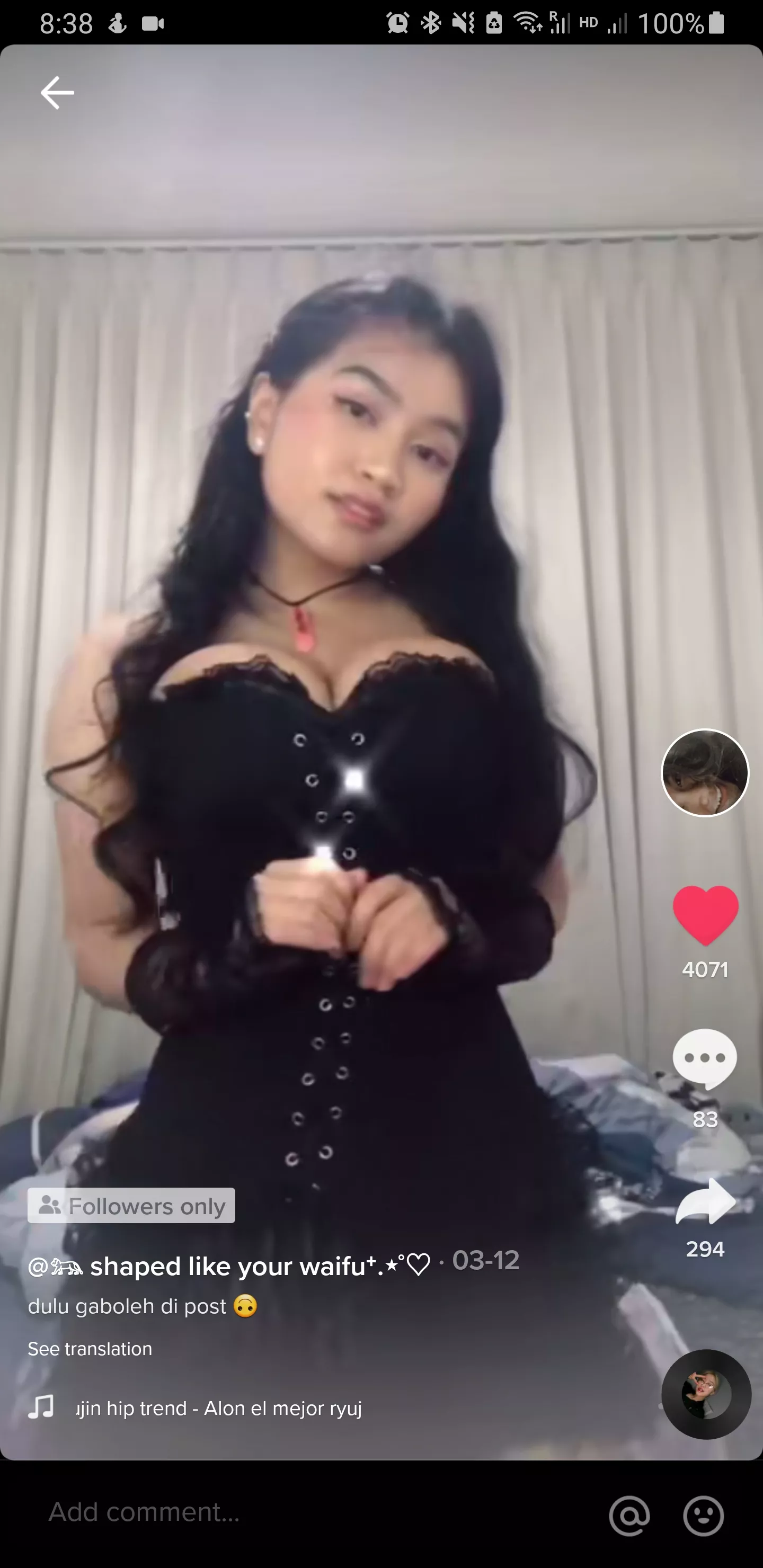 anyone know more about her? posted by OkCar9199