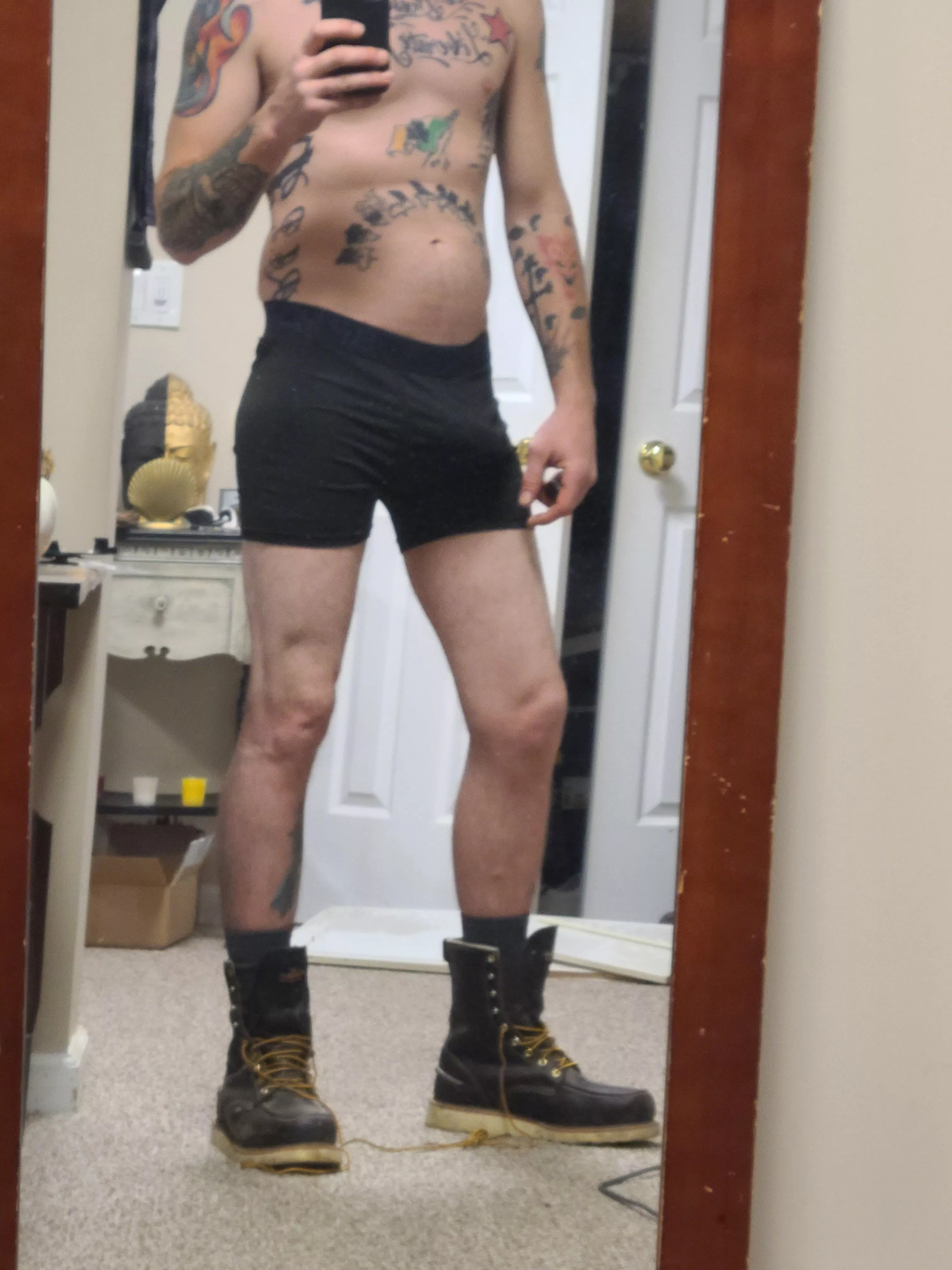 Anyone like the new boots?😝 posted by DaddyF4tSaxx