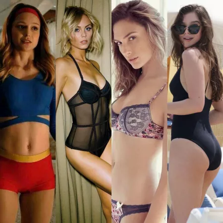 Anyone wanna fap to these gorgeous queens? (Melissa benoist, Laura vandervoort, gal gadot, hailee steinfeld) by wayward-arrow