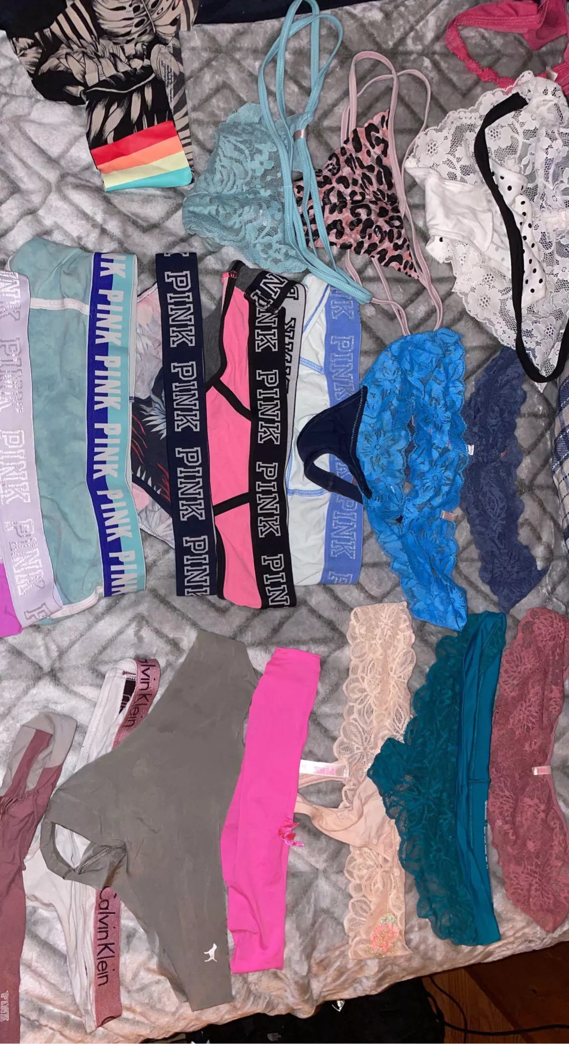 Anyone wanna jerk in our panties? Message me;) posted by sjcjsjjd