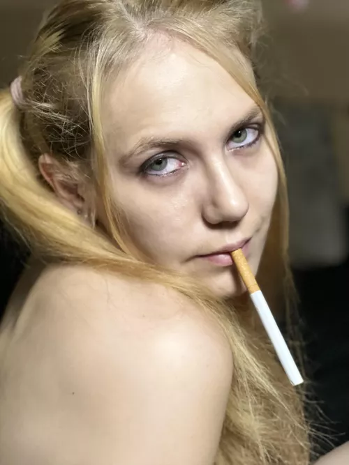 Anyone wanna join me on this smoke train? I could smoke the whole pack by LexiDaBBCSlut