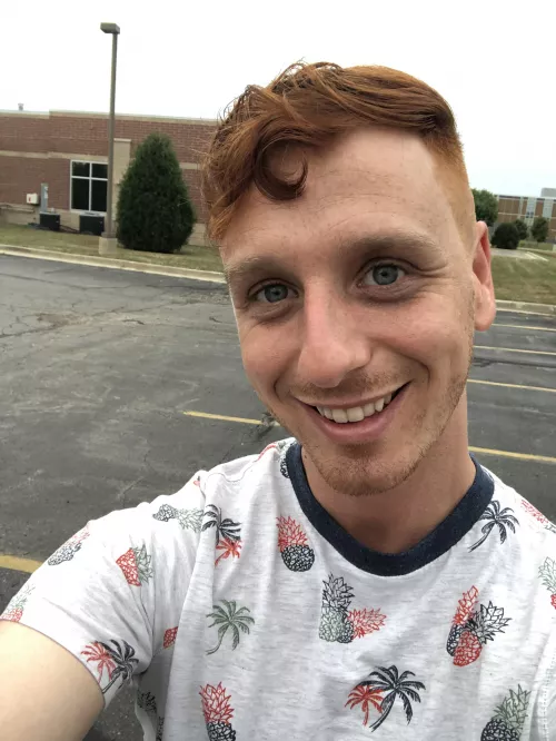 Apparently I missed “Kiss a Ginger Day.” Do it anyway? by JaxxxonMiller