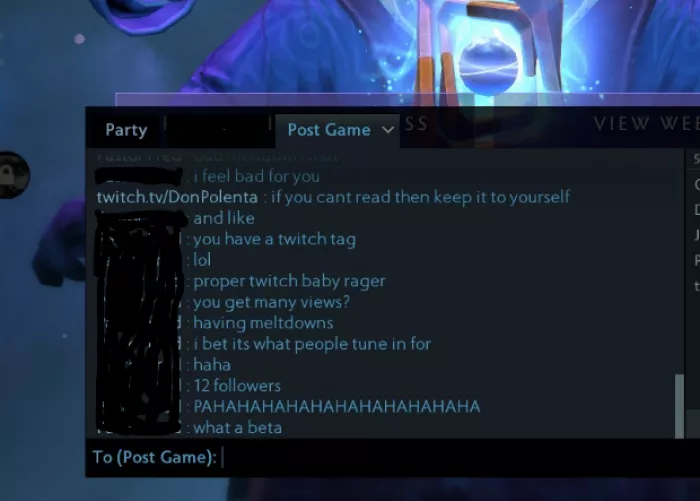 Apparently if you don't have followers you are a beta (just asked him not to be so toxic) by CaffeinatedPengu1n