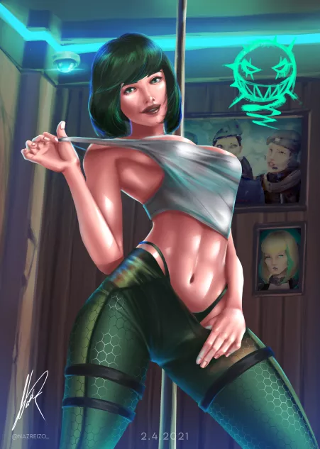 Apparently this Ela artwork of mine is considered NSFW and got removed on the official r6 reddit. So here yall go! by NazReizo