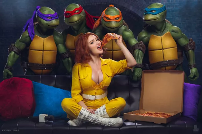 April O’Neil by Kristen Lanae by DocFever1980