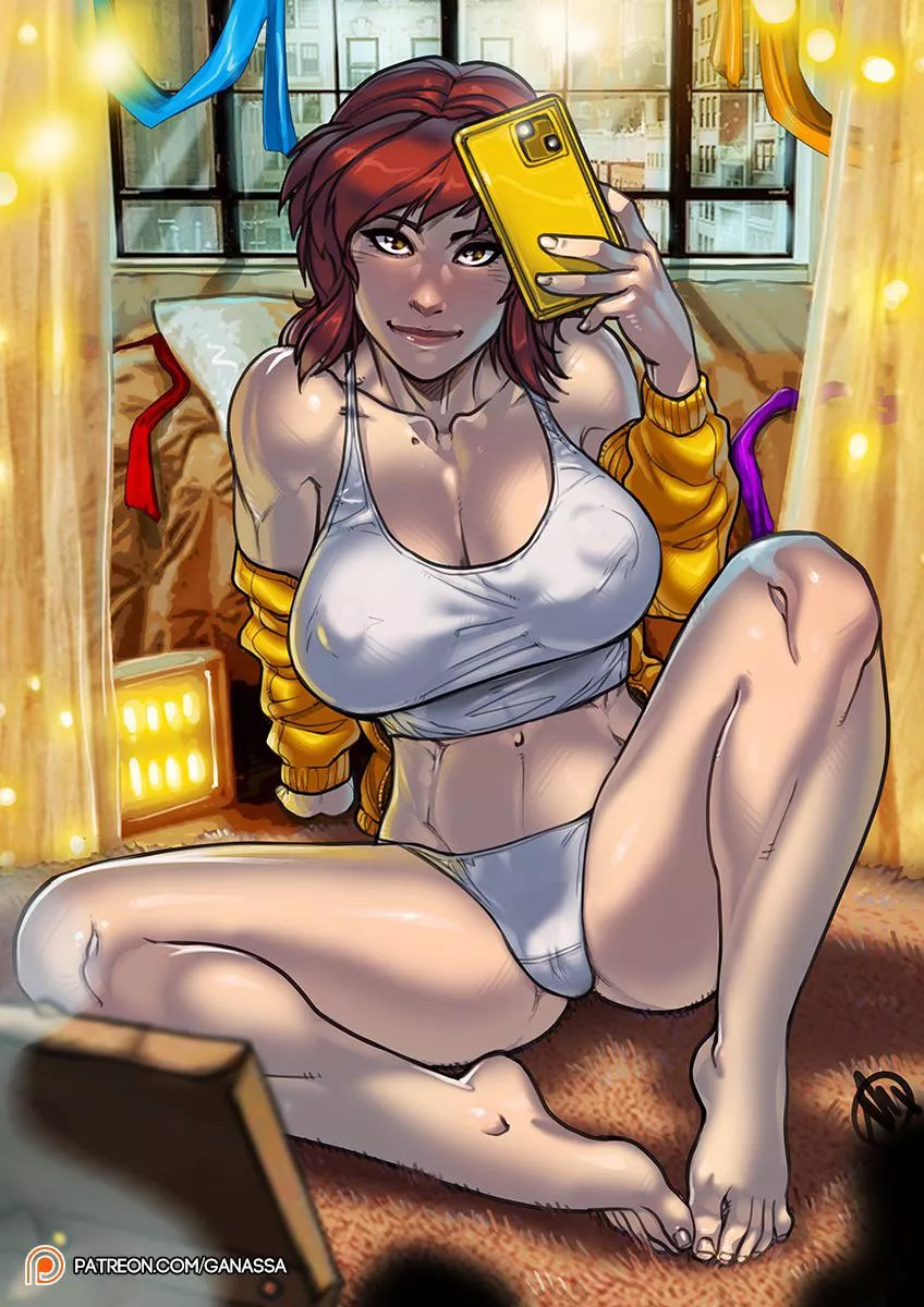 April O’Neil (Inusen) [Teenage Mutant Ninja Turtles] posted by organizeit2