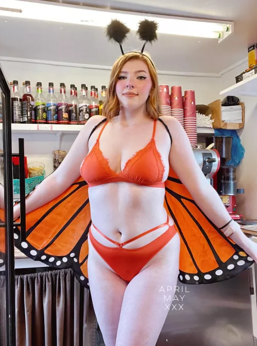 @aprilmayonline I’m new! Come say hi at Honeys Espresso in Seattle by aprilmayxxx