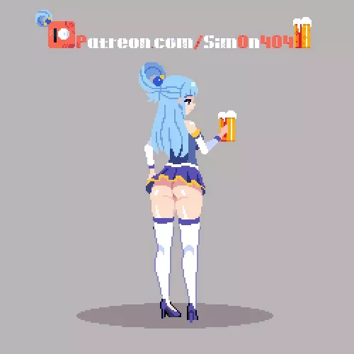 Aqua ass. I'll make an animation soon