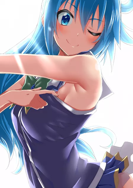 Aqua [KonoSuba] by Pattern_Best