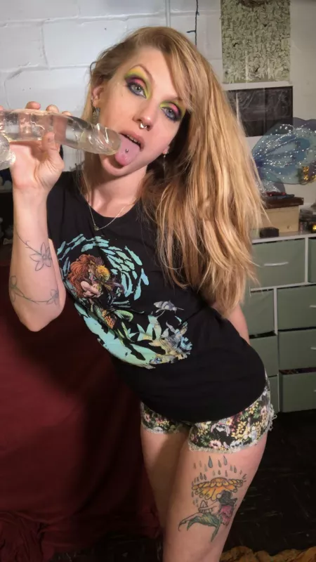 Aquaman meets stitch..you can meet my tongue 😛 by NoraVines