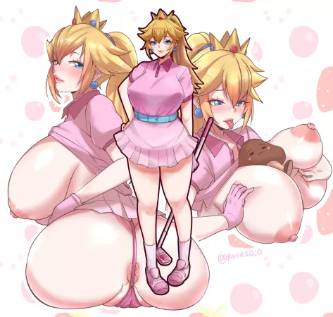 Ara Ara Peach by ShizueNijou