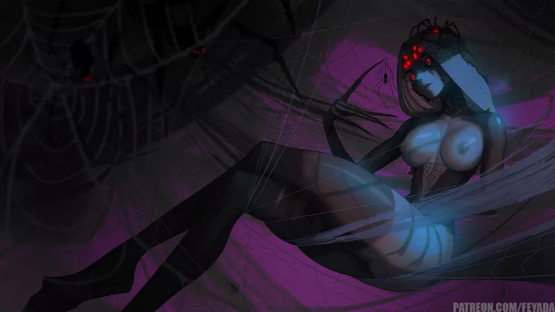 Arachne awaits a new victim [FEYADA] (Game: Knightly Passions) by FEYADA