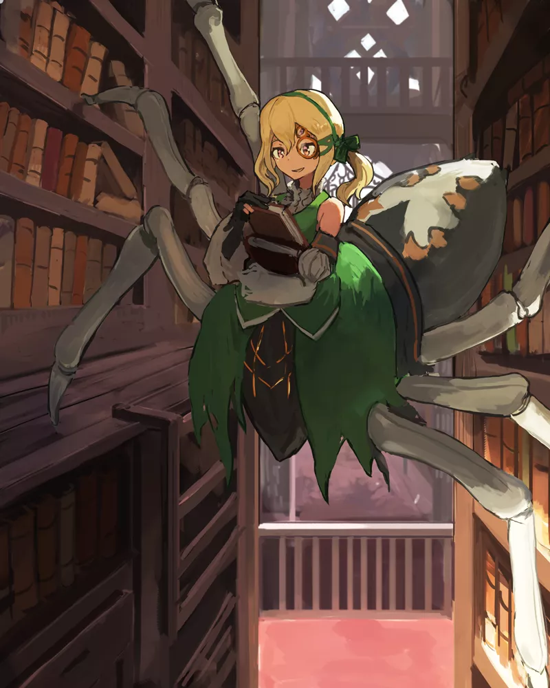 Arachne Librarian posted by ILike2DGirlsLol