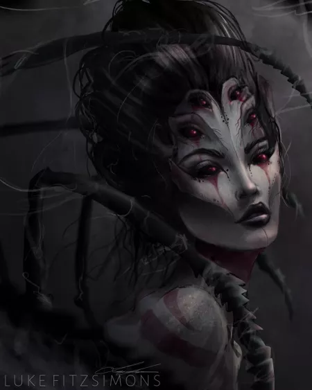 Arachnid, by Luke Fitzsimons by ScrimshawSnuffer