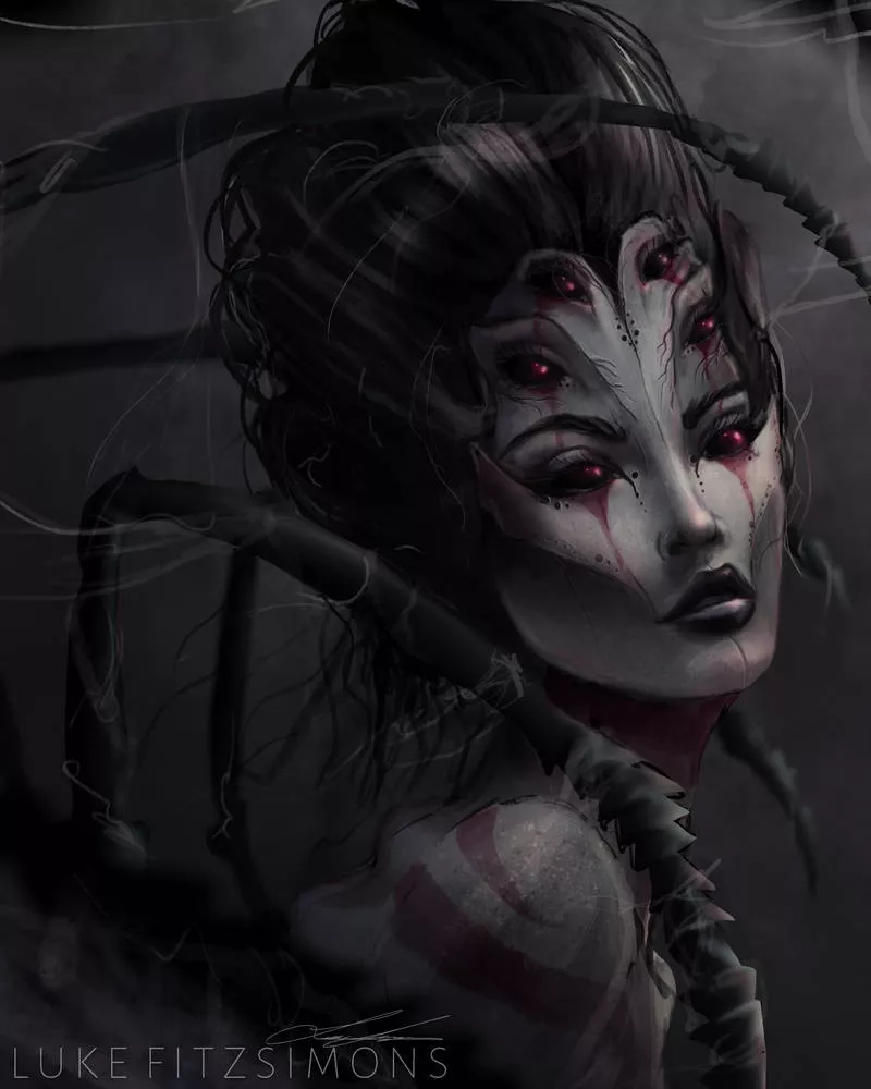 Arachnid, by Luke Fitzsimons posted by ScrimshawSnuffer