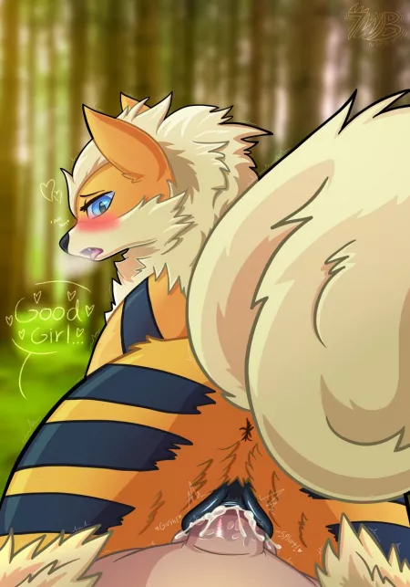 Arcanine [MF] (7hewolfboy) by TangentYoshi