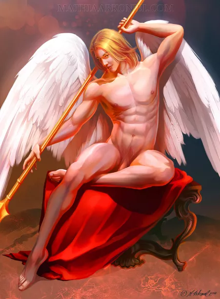 Archangel Michael by Mathia Arkoniel by panzer-kunst