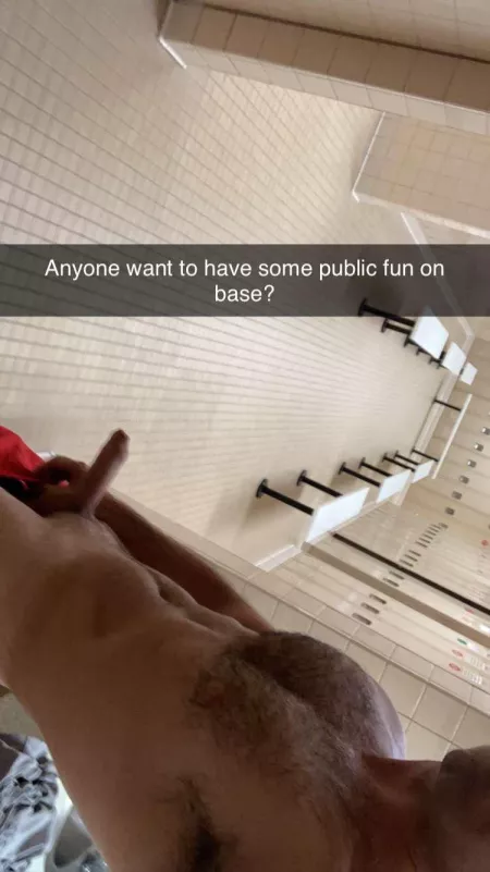 Are any other soldiers horny on base? by weatherman1989