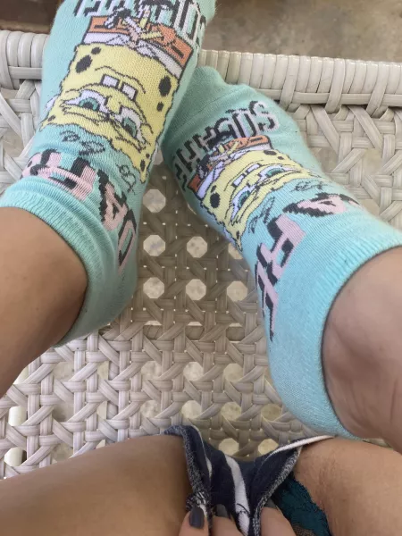 Are my Spongebob socks too lame? by violet_hydrangea