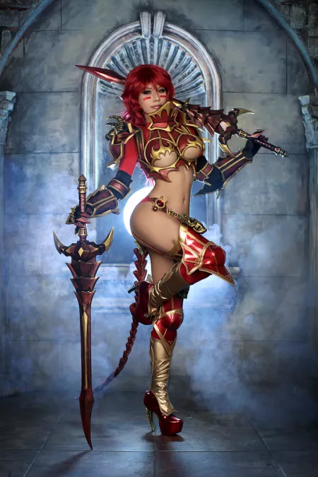 Are Tasha of Spiral Cats' tits bolt-ons? Because they're huge considering her slim body. by going-fast