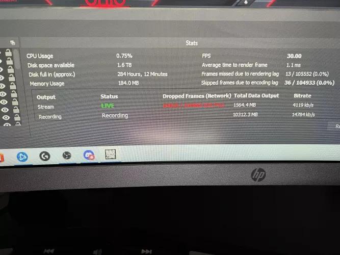 Are there settings that could help lower network dropped frames? by Ohioste