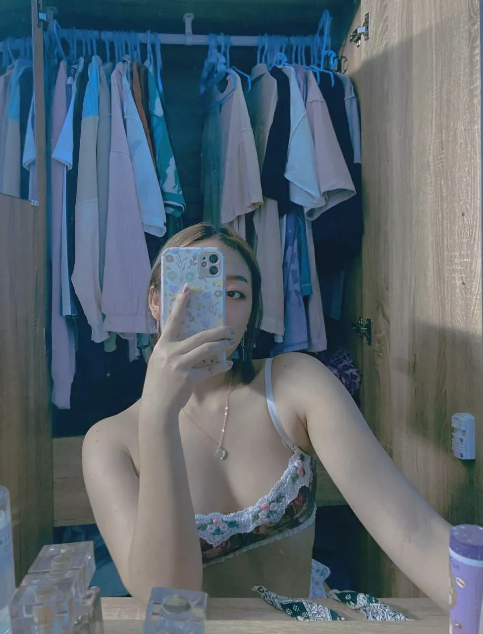 Are these little tits beautiful as you thought? Come and find out 🙈🥰👅 posted by PassionMinute