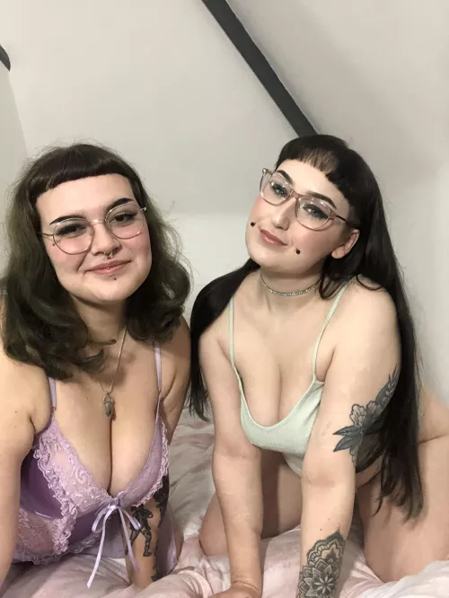 Are we cute? by MissViolet_