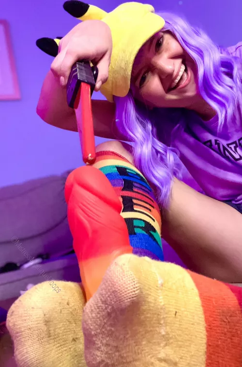 Are you neurodiverse and do you think it is part of your draw to BDSM or kink and why? 💜 I zone out if I’m not actively directing so it helps me keep focused and engaged (adhd) by MistressMystiqueHoop