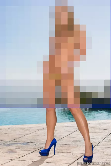 Aren't her shoes pretty? by beta4blackdick