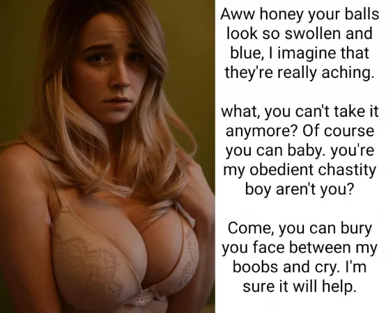 Aren't you happy to have such a sweet and caring wife? by PaleontologistReal98