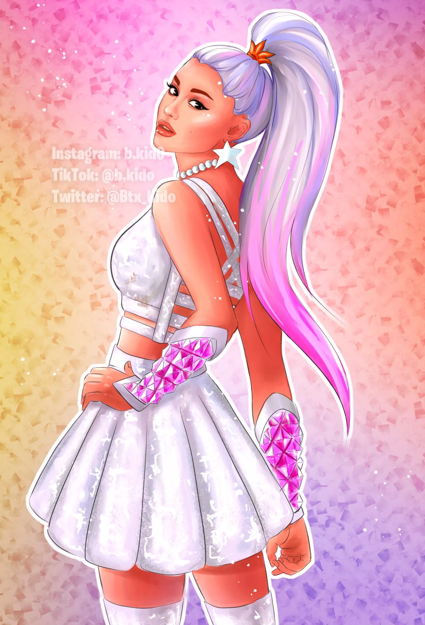 Ariana Grande (btx_kido) posted by Yaeria