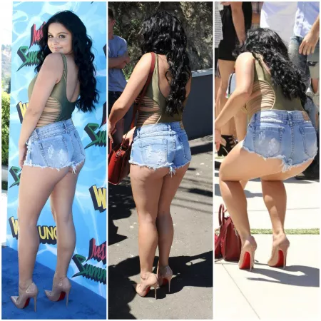 Ariel Winter in booty shorts and highheels by Swhite2323