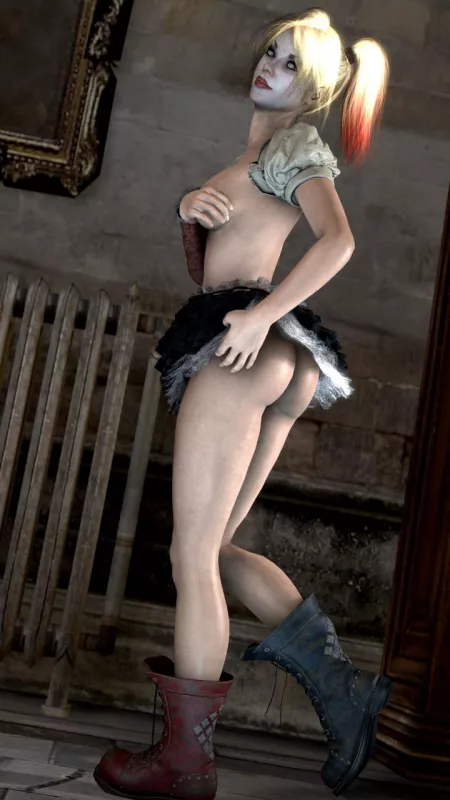 Arkham Knight Harley by iSmashbears