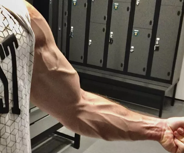 Arm day veins