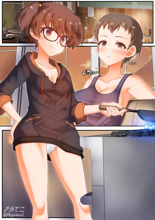 Around the house. [Girls und Panzer] by chilidirigible