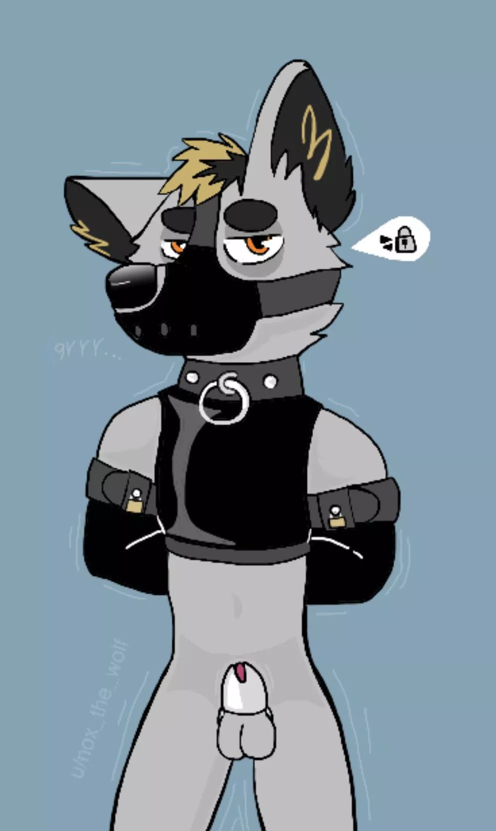 (Art by me )[M] posted by Nox_the_wolf
