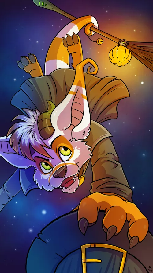 Art I commissioned for Halloween [by Tracey, biotopia.shy.cz] by ArrynMythey